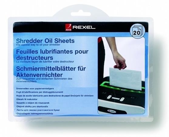 LAMINAS LUBRICANTES 12 UDS. REXEL