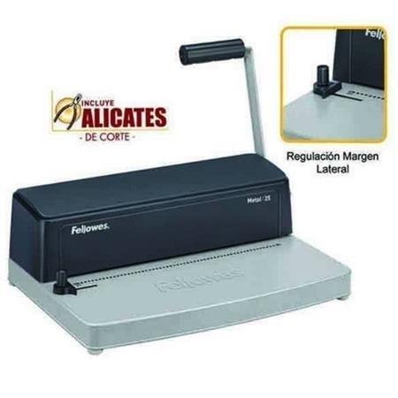 ENCUADERNADORA ESPIRAL METAL 25 FELLOWES