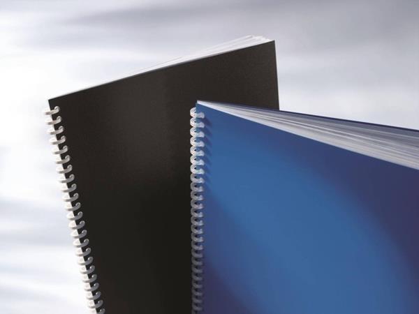 PORTADA PVC OPACO A4 180 MICRAS NEGRO (CJ.100) GBC