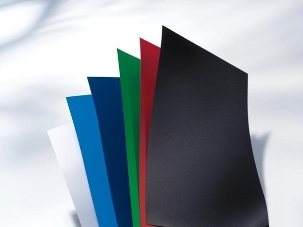 PORTADA PP OPACA 500 MICRAS A4 AZUL (PACK 100) POLYCOVER GBC