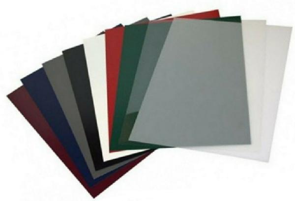 PORTADA PP OPACA 500 MICRAS A4 VERDE (PACK 100) POLYCOVER GBC