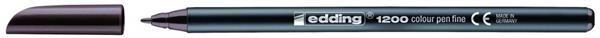 ROTULADOR EDDING 1200 MARRON OSCURO