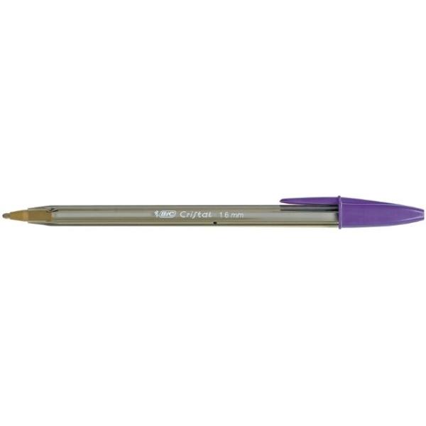 BOLIGRAFO BIC CRISTAL XL FUN. PURPURA CJ.20UDS BIC