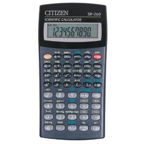CALCULADORA CIENTÍFICA CITIZEN SR-260N