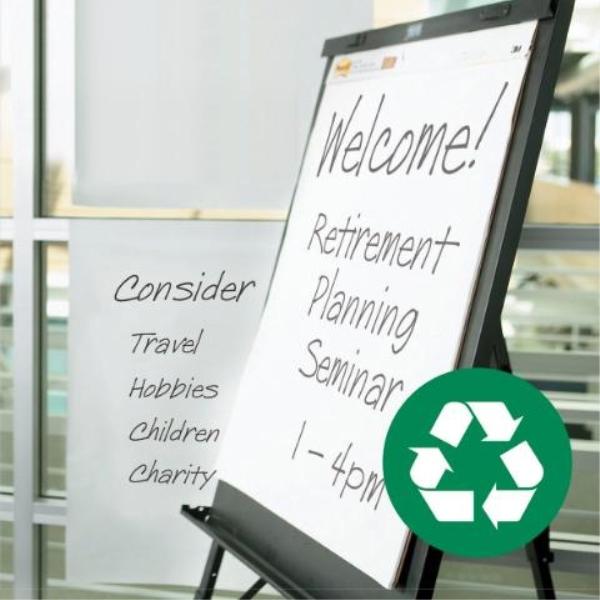 BLOC ADHESIVO POST-IT  PIZARRA REUNIONES RECICLADO 30H 775X635MM (70071497658)