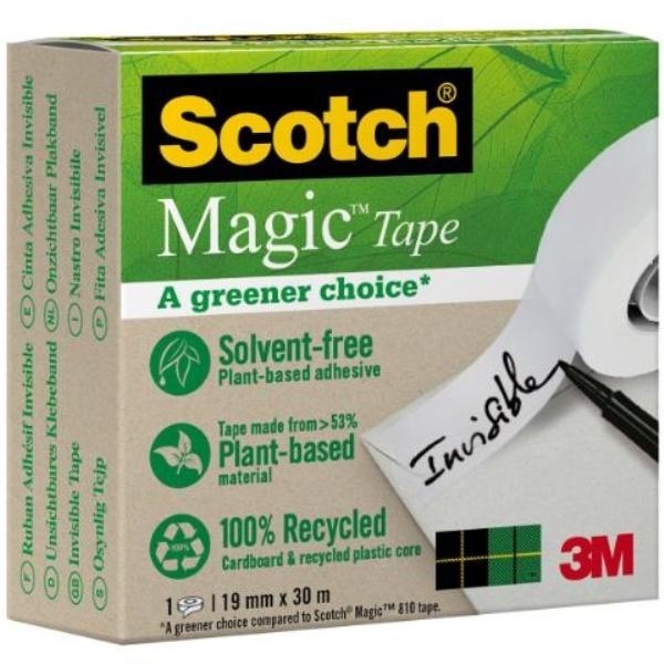 CINTA ADHESIVA MAGIC  900 30Mx19MM SCOTCH   (70005258689)
