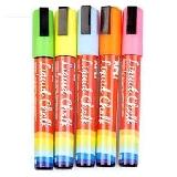 ROTULADOR TIZA LIQUIDA PTA.REDONDA 5,5MM ROJO LIQUID CHALK APLI