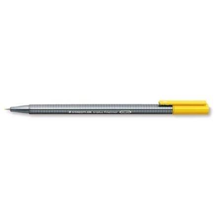 ROTULADOR TRIPLUS FINELINER 334 AMARILLO STAEDTLER
