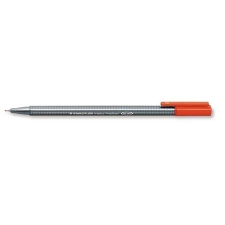 ROTULADOR TRIPLUS FINELINER 334 ROJO STAEDTLER