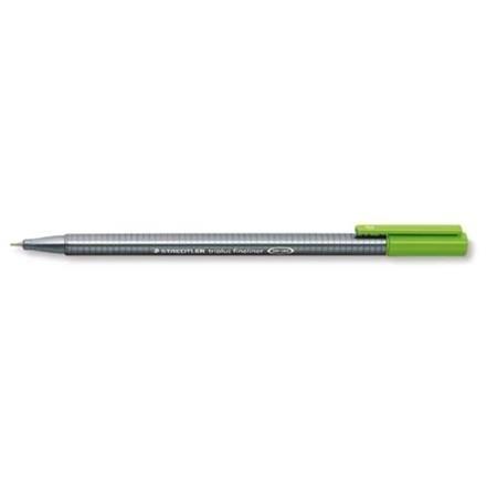 ROTULADOR TRIPLUS FINELINER 334 VERDE CLARO STAEDTLER