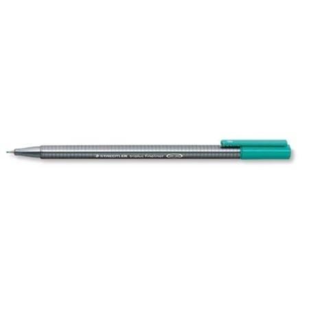 ROTULADOR TRIPLUS FINELINER 334 VERDE ESMERALDA STAEDTLER
