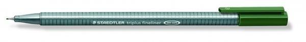 ROTULADOR TRIPLUS FINELINER 334 VERDE OSCURO STAEDTLER