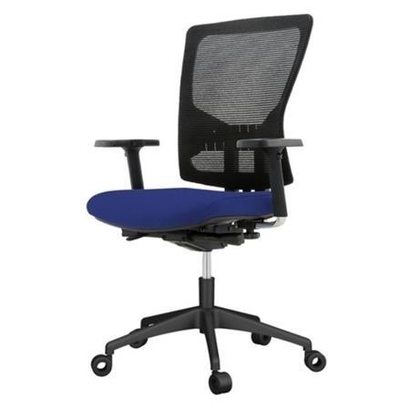 SILLA OFICINA RD937 AZUL BRAZOS ROCADA