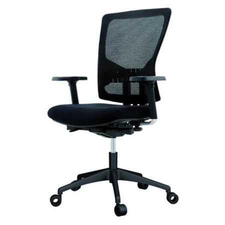 SILLA OFICINA RD937 NEGRA BRAZOS ROCADA