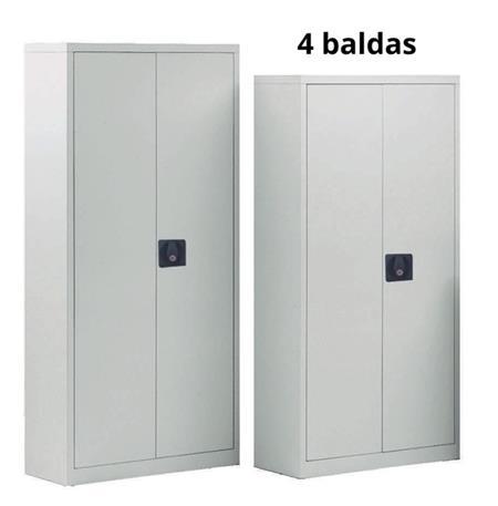 ARMARIO METALICO PUERTA BATIENTE 198X102X45 4 BALDAS ROCADA