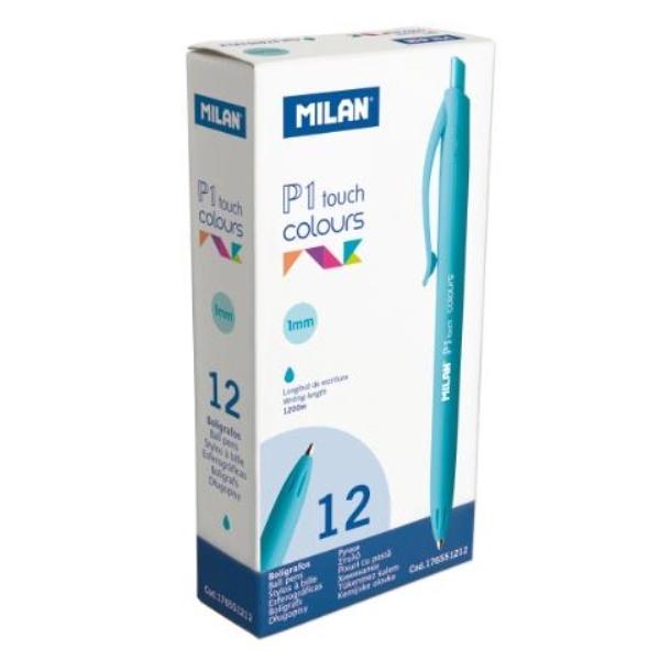 BOLIGRAFO P1 TOUCH COLOURS RT AZUL CL MILAN