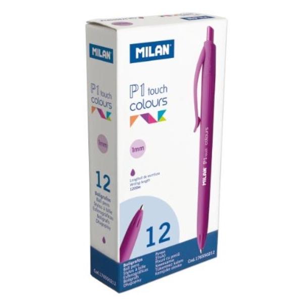 BOLIGRAFO P1 TOUCH COLOURS RT LILA MILAN