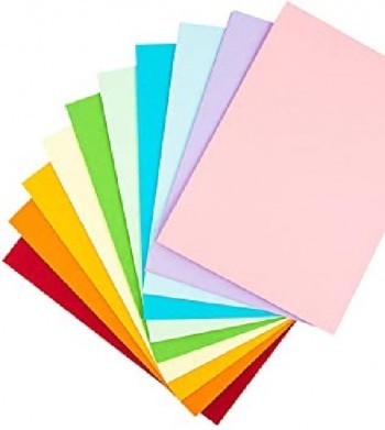 PAPEL COLOR SUAVE PAQ.500HJ A4 80G.AZUL CLAIREFONTAINE