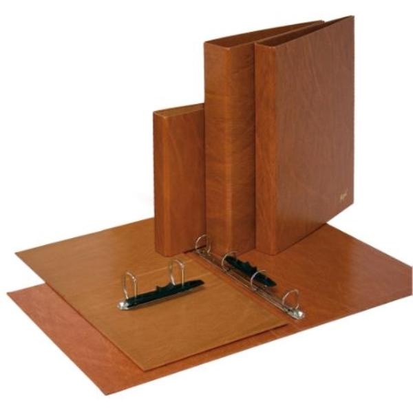 CARPETA ANILLAS FORRADA SIMIL CUERO 2 ANILLAS 40MM CUARTO GRAFOPLAS