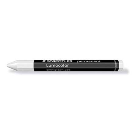 CERAS INDUSTRIALES LUMOCOLOR PERMANENTE BLANCO OMNIGRAPH 236 STAEDTLER