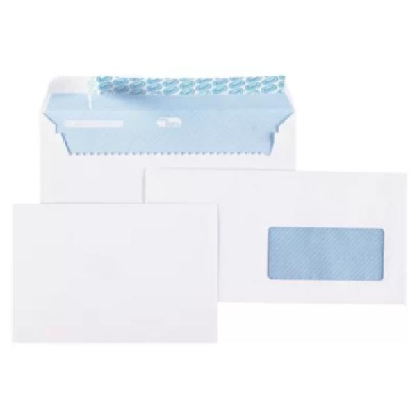 SOBRES ECOSAM AMERICANO 115x225 OFFSET BLANCO 105G FSC DCHA. (45x100) TIRA SILICONA 500
