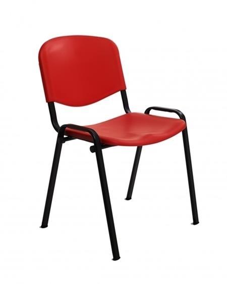 SILLA CONFIDENTE 975V17 ROJO BRAZOS ROCADA