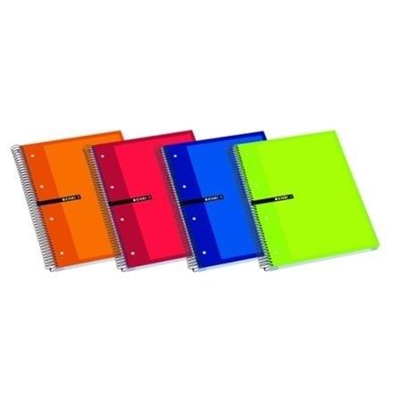 CUADERNO MICROP A4 120H + 40 H 63GR C/5 TAPA EXTRADURA ENRI