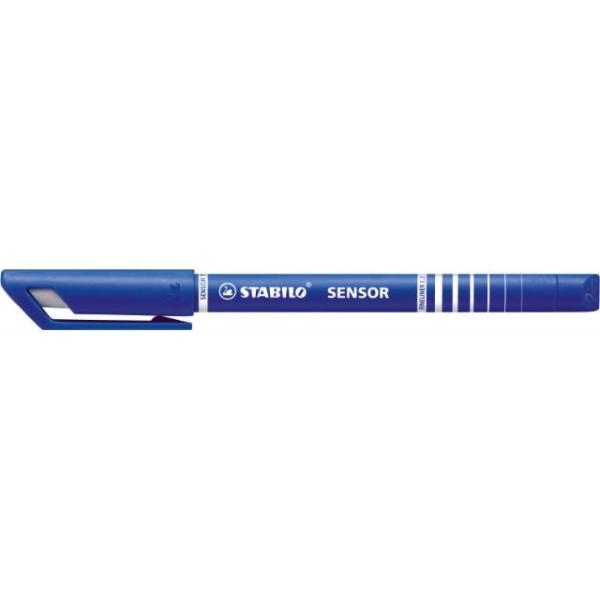 ROTULADOR SENSOR PUNTA AMORTIGUADA 0,3MM AZUL STABILO