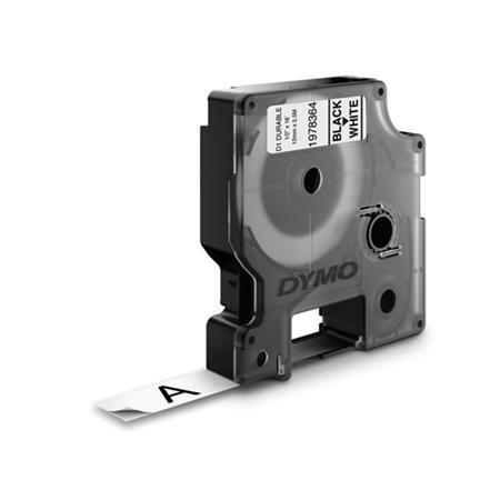 CINTA DYMO D1 DURABLE 12MMX5,5M NG/BL
