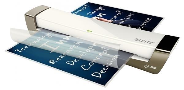 PLASTIFICADORA ILAM OFFICE A3 PLATA LEITZ