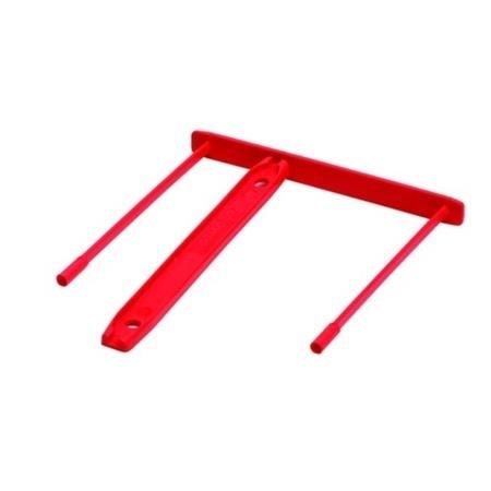 FASTENERS DE PLÁSTICO 100 UDS CLIP ROJO (92MM) FELLOWES