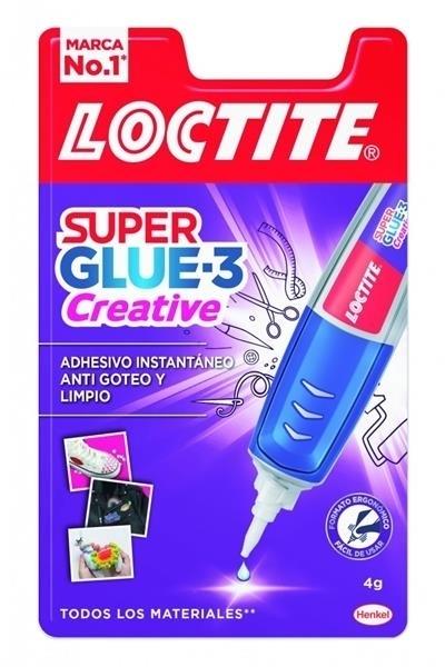 PEGAMENTO SUPER GLUE 3 CREATIVE PEN 4G LOCTITE