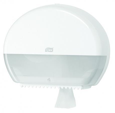 PORTARROLLOS PAPEL HIGIENICO TORK MINI JUMBO BLANCO