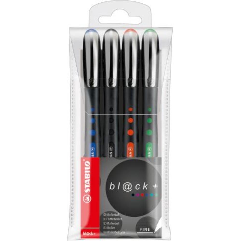 ROLLER BL CK ESTUCHE 4U. STABILO
