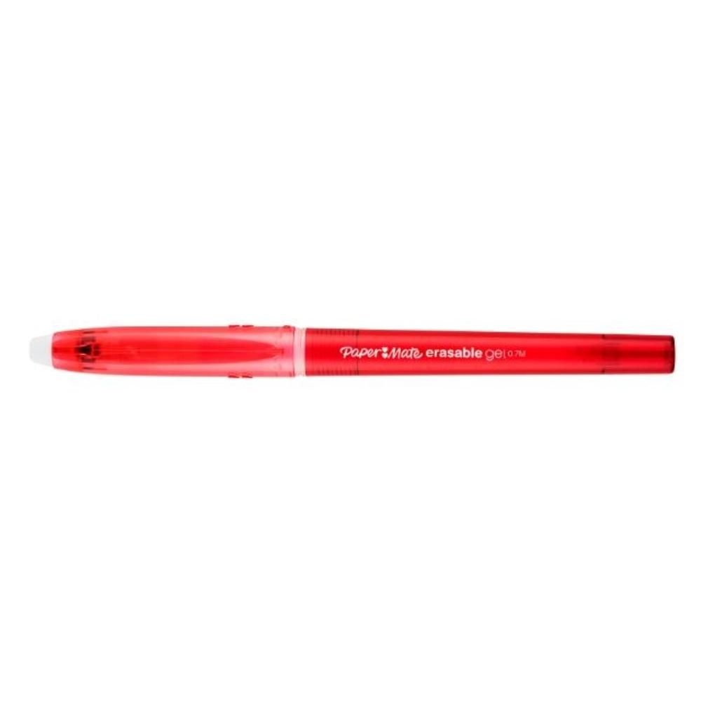 BOLIGRAFO BORRABLE ERASABLE GEL ROJO PAPER MATE