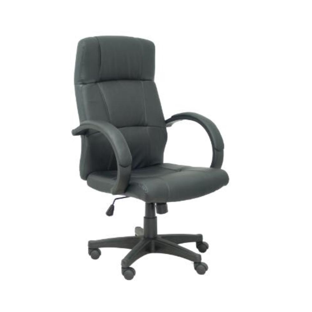 SILLON MUNERA SIMIL PIEL NEGRO PIQERAS Y CRESPO