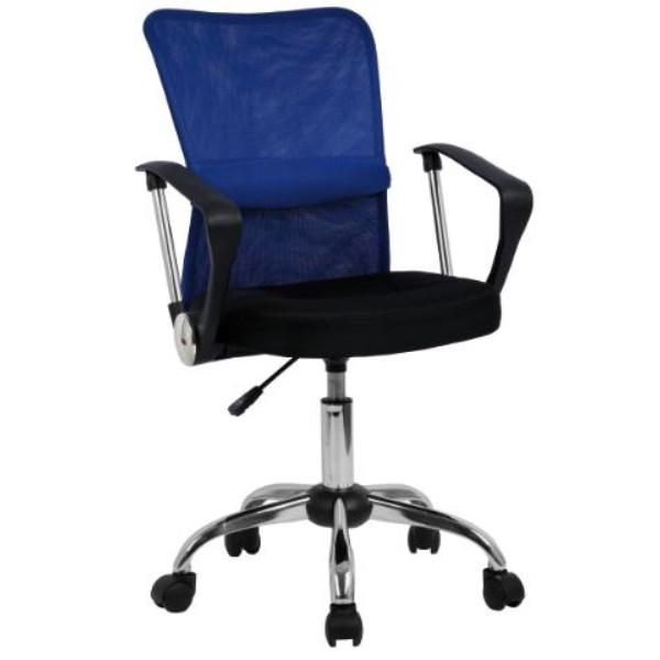 SILLA CARDENETE RESPALDO MALLA AZUL PIQERAS Y CRESPO
