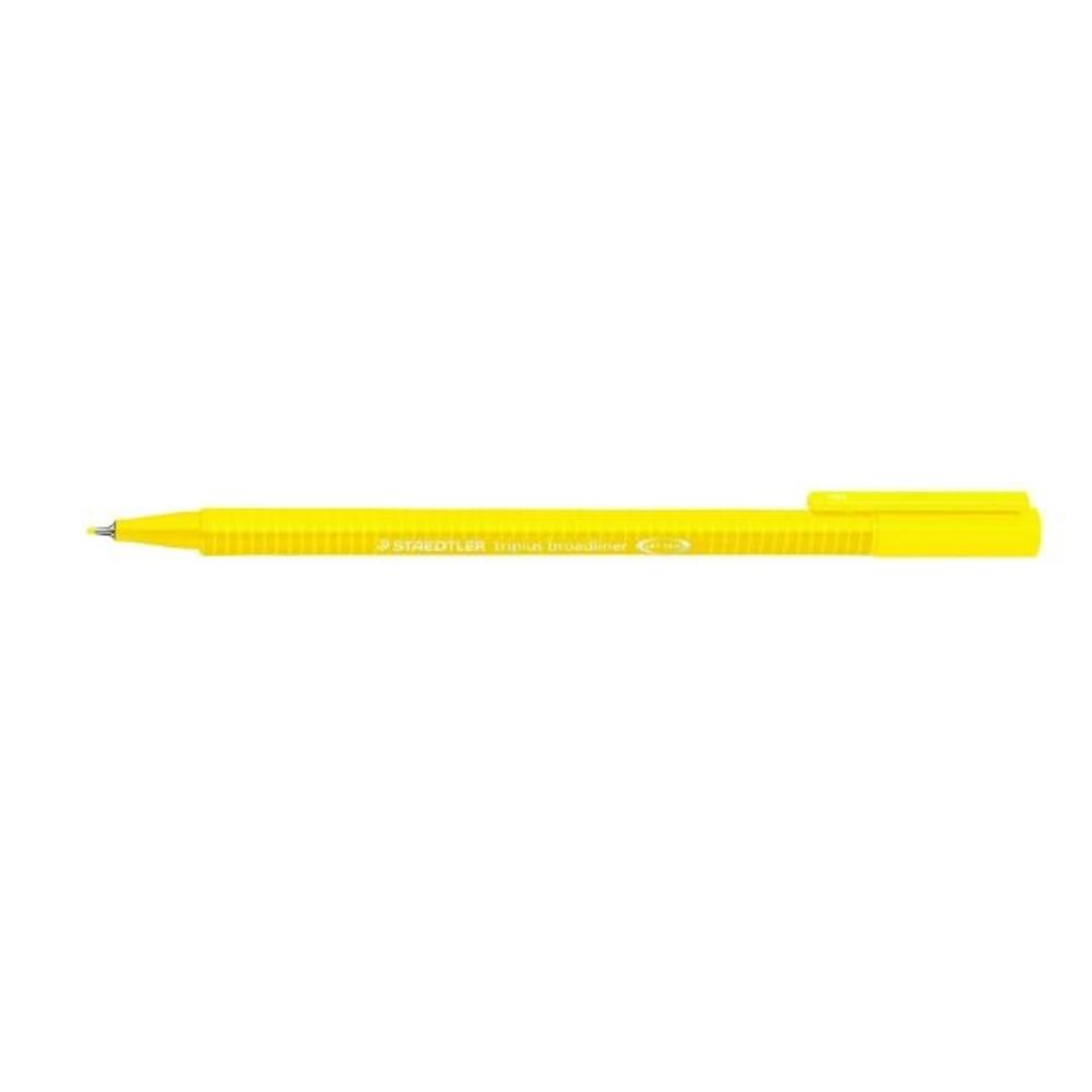ROTULADOR TRIPLUS BROADLINER 338 AMARILLO STAEDTLER