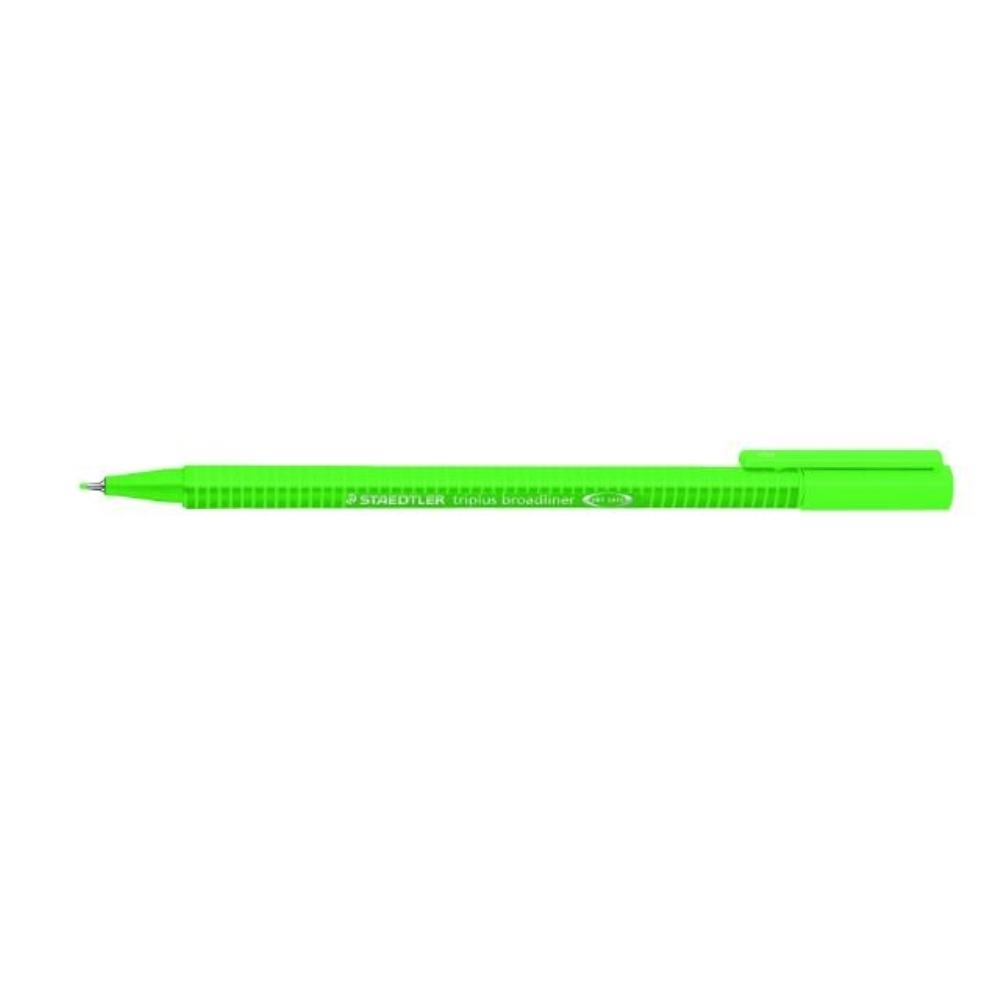 ROTULADOR TRIPLUS BROADLINER 338 VERDE SAUCE STAEDTLER