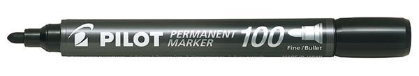 ROTULADOR PERMANENTE PUNTA CONICA SCA-100 NEGRO PILOT