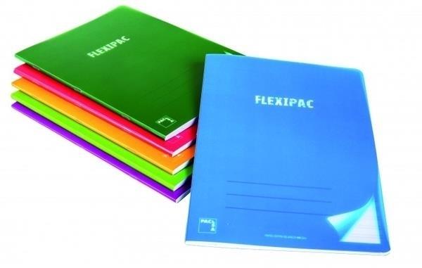 LIBRETA A4 48H. 90G CUADRO 4MM MRG T/PP FLEXIPAC PACSA