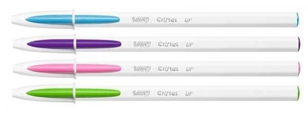BOLIGRAFO BIC CRISTAL UP 1,2MM SURTIDOS FUN 20UDS