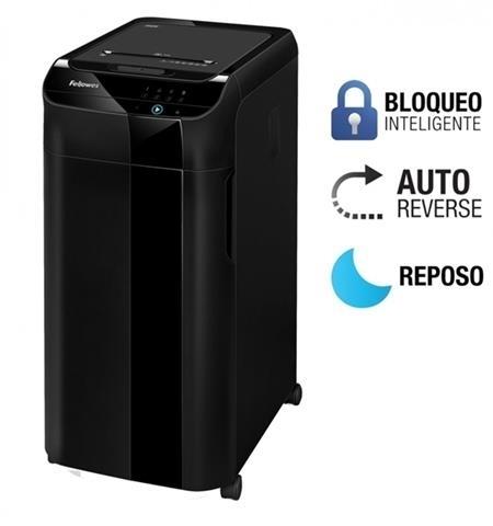 DESTRUCTORA AUTOMÁTICA AUTOMAX  350C CORTE EN PARTÍCULAS DE 4X38MM FELLOWES