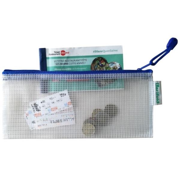 BOLSA PVC CREMALLERA SURTIDO A5 APAISADO - PACK 8 UDS