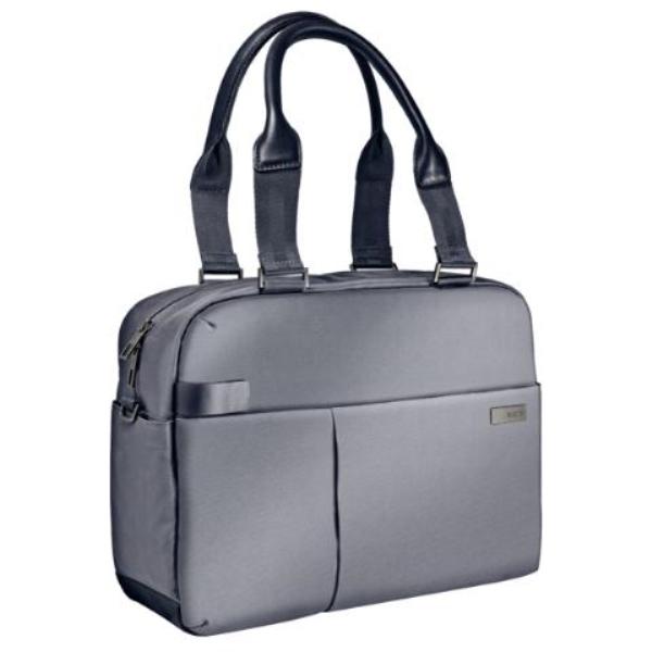 BOLSO PORTATIL 13,3" SHOPPER PLATA COMPLETE LEITZ