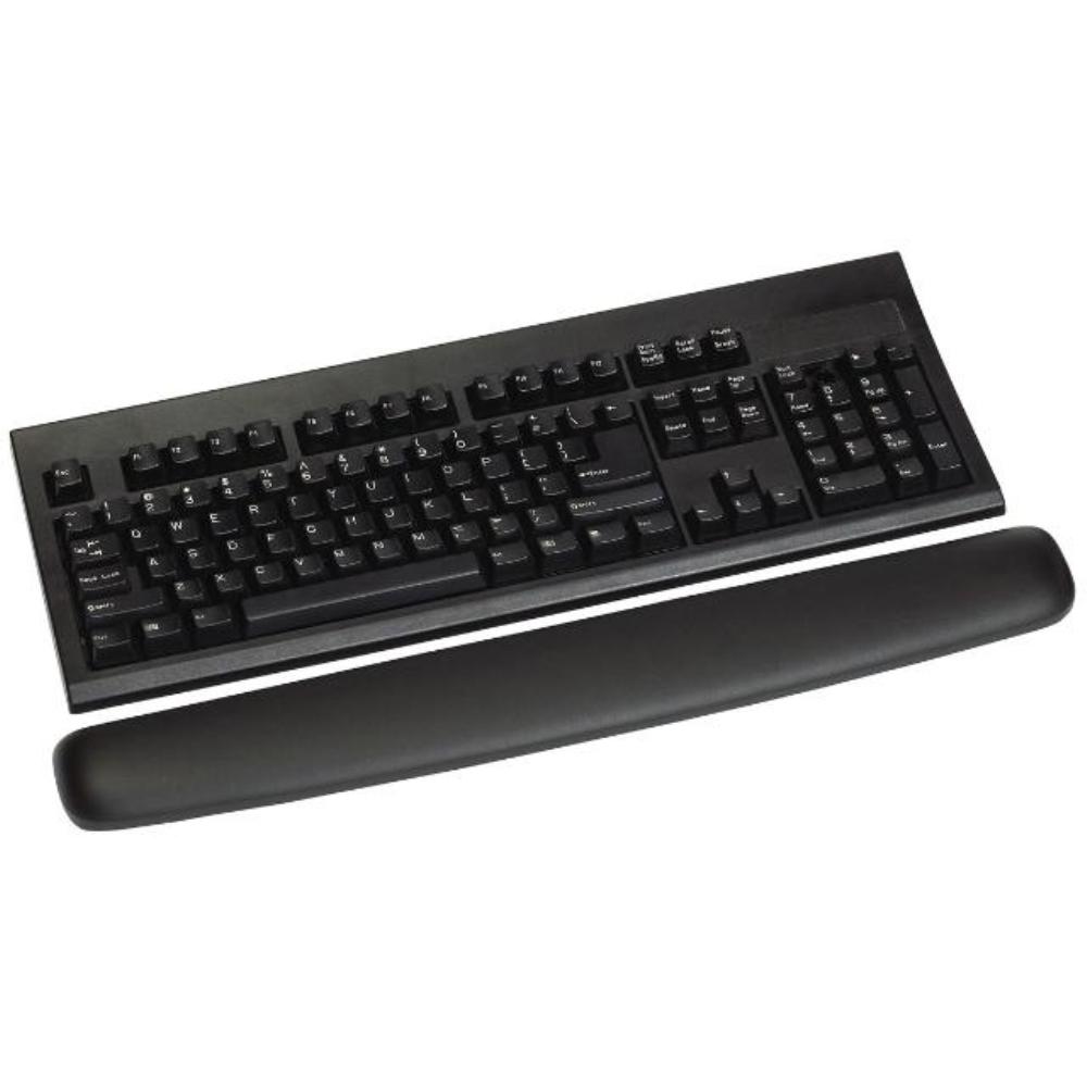 REPOSAMUÑECAS COMFORT PARA TECLADO PIEL NEGRA 3M