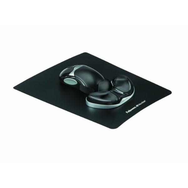 REPOSAMUÑECAS GEL ERGONOMICO NEGRO FELLOWES