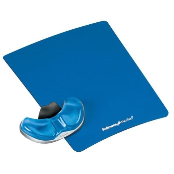 REPOSAMUÑECAS GEL ERGONOMICO AZUL FELLOWES