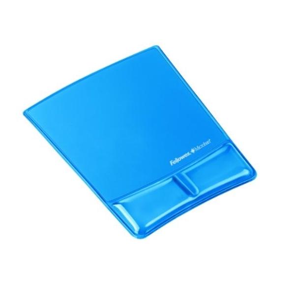 ALFOMBRILLA GEL ERGONOMICO AZUL FELLOWES