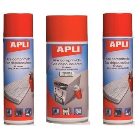 SPRAY AIRE COMPRIMIDO NORMAL 400 ML APLI